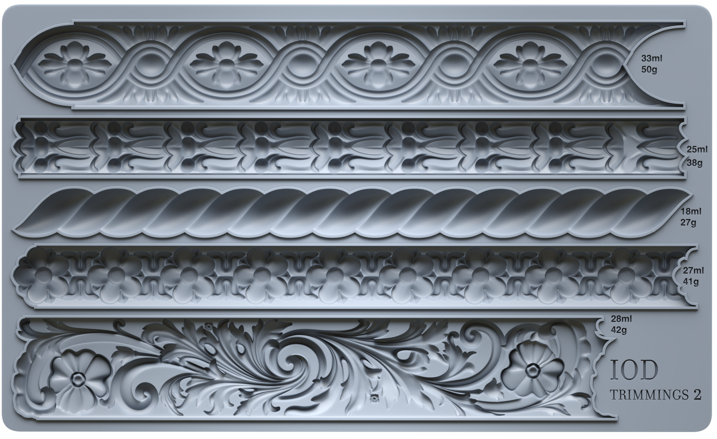 Mould | TRIMMINGS 2 | IOD Iron Orchid Designs