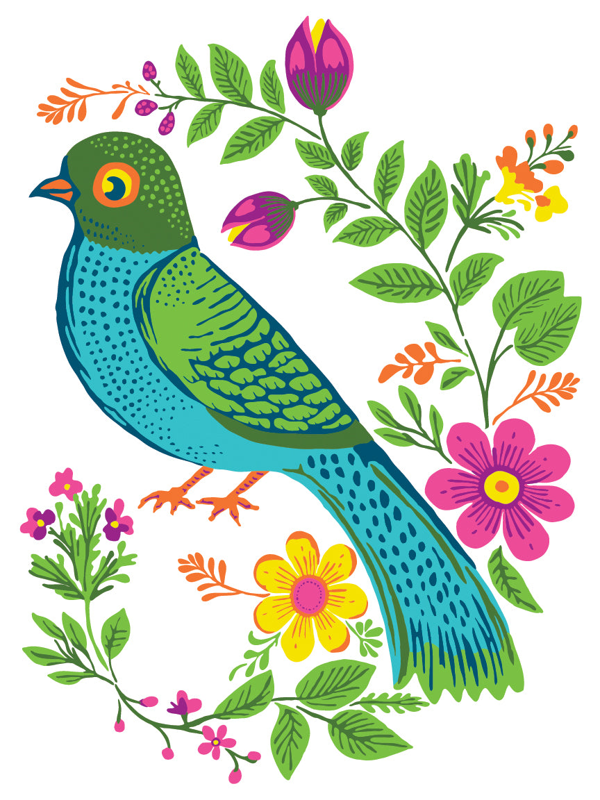 Paint Inlay | VIDA FLORA Designed by Debi Beard of DIY Paint | IOD Iron Orchid Designs