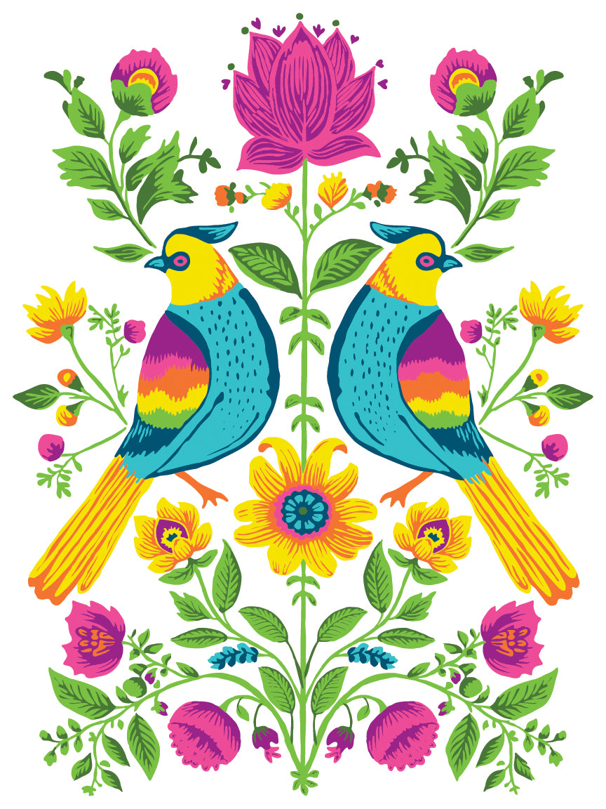Paint Inlay | VIDA FLORA Designed by Debi Beard of DIY Paint | IOD Iron Orchid Designs