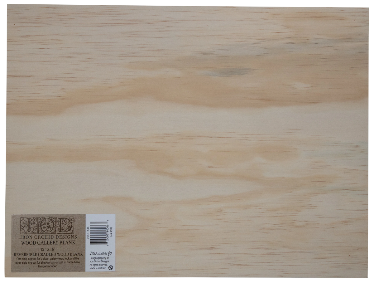 Wood Blanks (7 Sizes) | Wood Art Panels | IOD Iron Orchid Designs