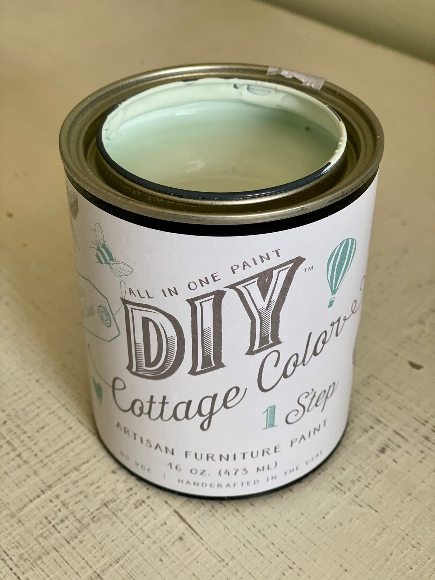 DIY Cottage Color Haint Blue
