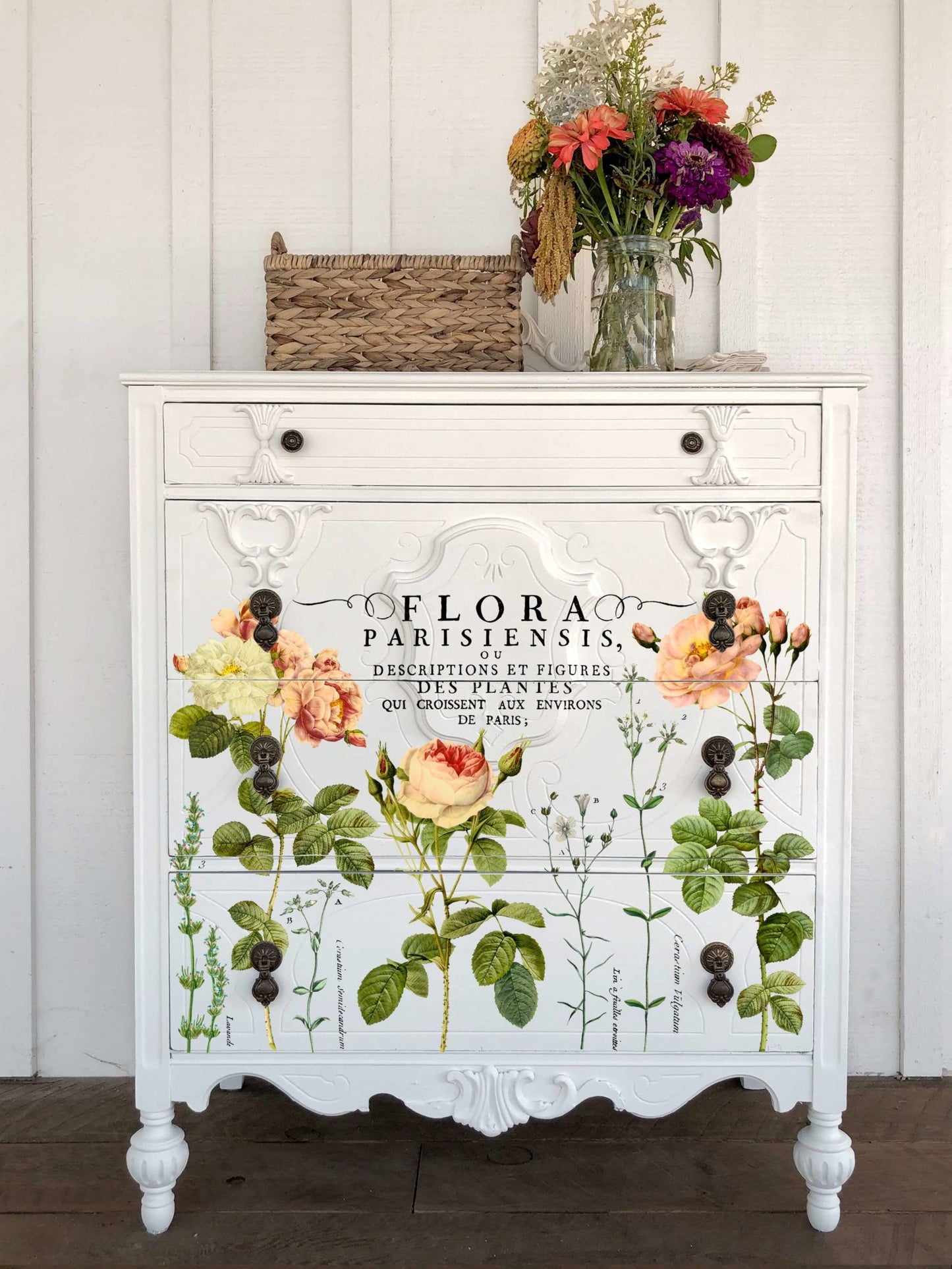 Transfer | FLORA PARISIENSIS | IOD Iron Orchid Designs