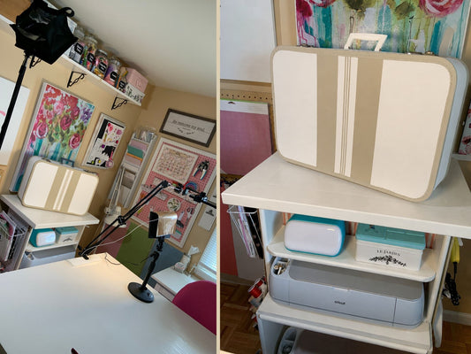 From Goodwill Bins to Craft Show Booth: Turning a Vintage Suitcase into a Greeting Card Display