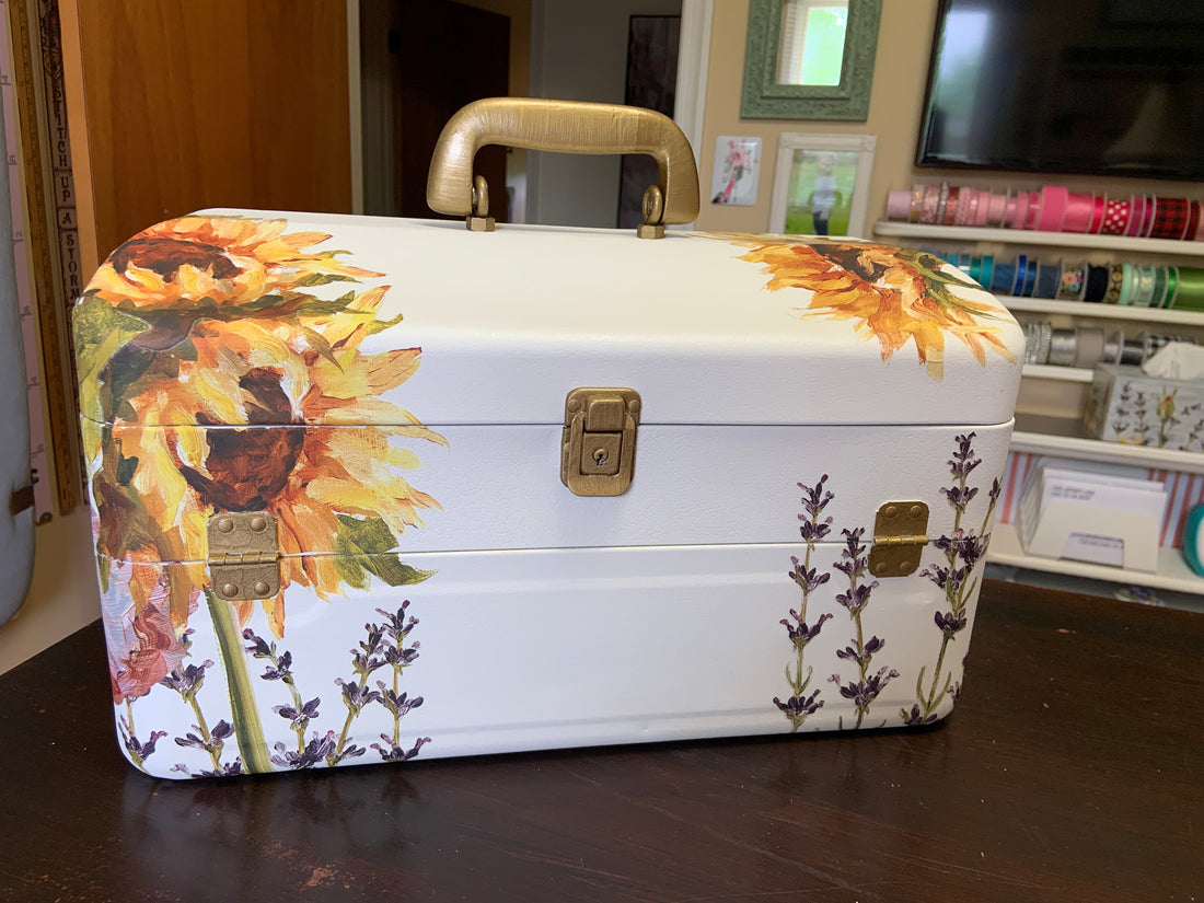 Vintage Tackle Box Makeover: Dad's Well-Loved Toolbox Gets a Creative New Life