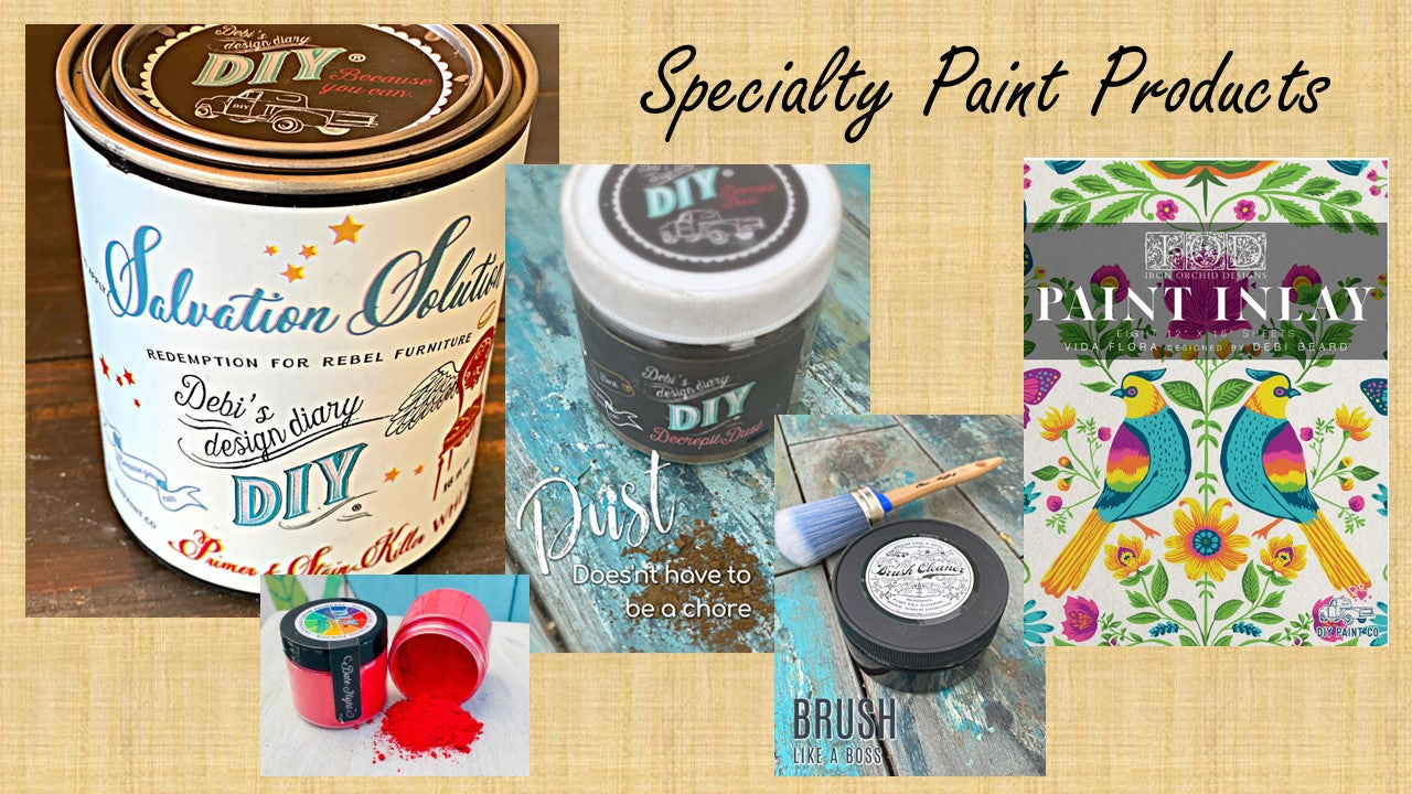 Specialty Paint Products (Primers, Paint Inlays, Powders)