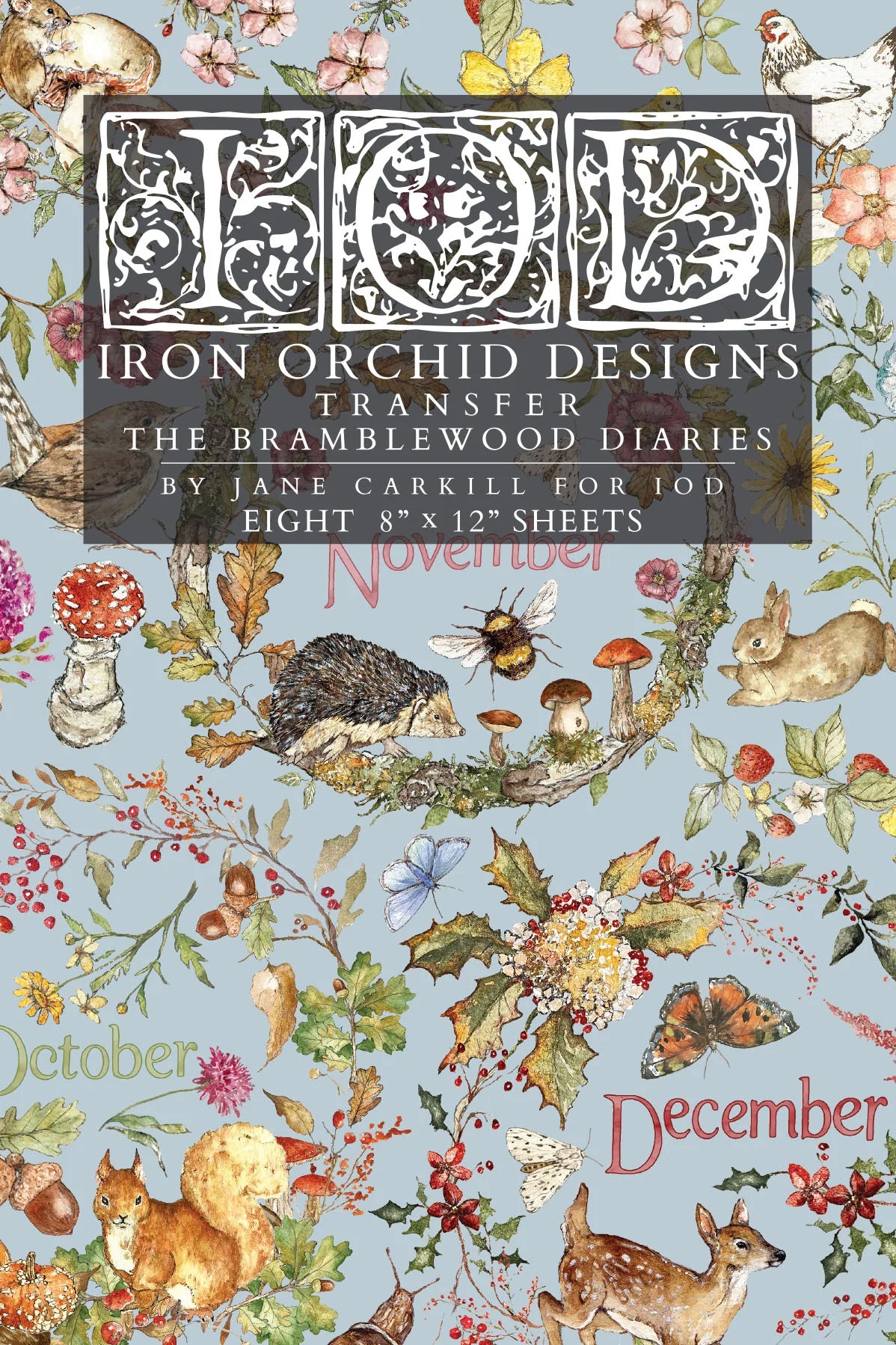 Transfer | THE BRAMBLEWOOD DIARIES | IOD Iron Orchid Designs