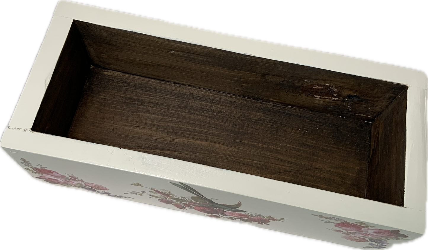 Painting Class - Wood Box with 3 Glass Jars - Date to be provided upon signup