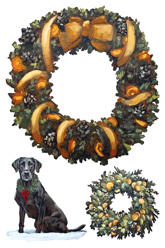 Transfer | A COTSWOLD CHRISTMAS | IOD Iron Orchid Designs LIMITED EDITION