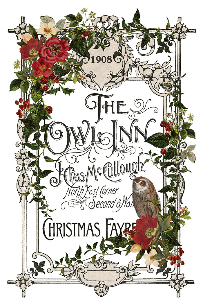 Transfer | STAG TAVERN | IOD Iron Orchid Designs LIMITED EDITION