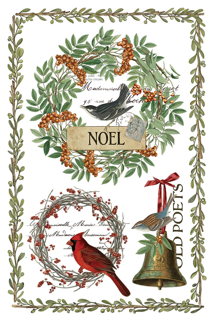 Transfer | WINTER'S CALLING | IOD Iron Orchid Designs LIMITED EDITION