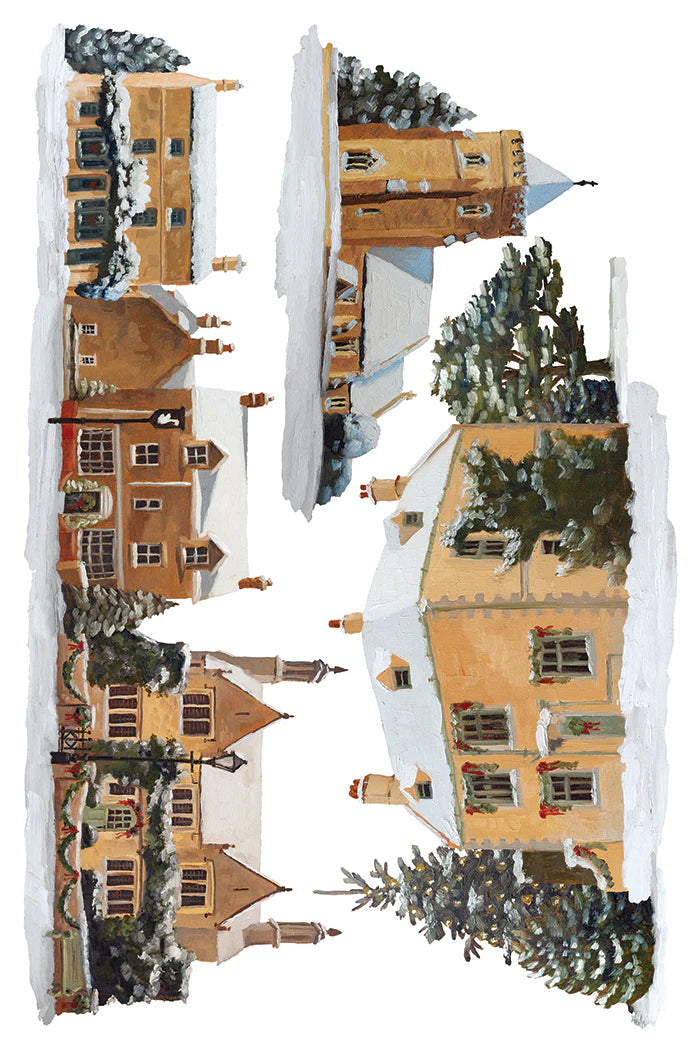 Transfer | A COTSWOLD CHRISTMAS | IOD Iron Orchid Designs LIMITED EDITION