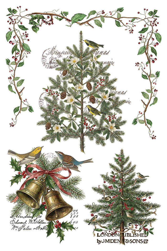 Transfer | WINTER'S CALLING | IOD Iron Orchid Designs LIMITED EDITION