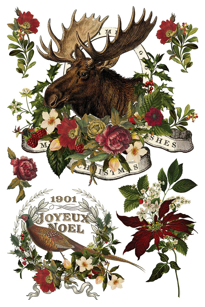 Transfer | STAG TAVERN | IOD Iron Orchid Designs LIMITED EDITION