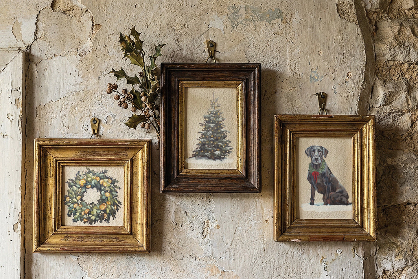 Transfer | A COTSWOLD CHRISTMAS | IOD Iron Orchid Designs LIMITED EDITION