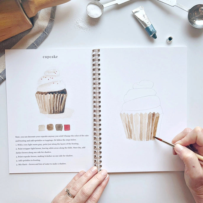 Emily Lex Studio | BAKING Watercolor Workbook