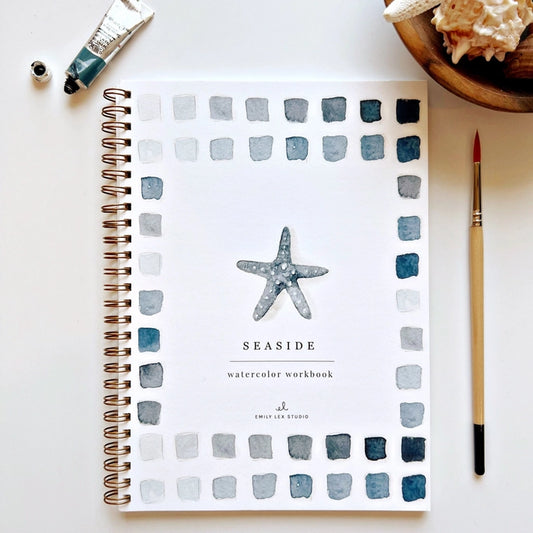Emily Lex Studio | SEASIDE Watercolor Workbook