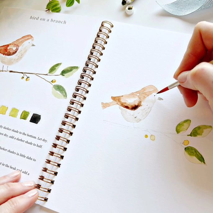 Emily Lex Studio | ANIMALS Watercolor Workbook
