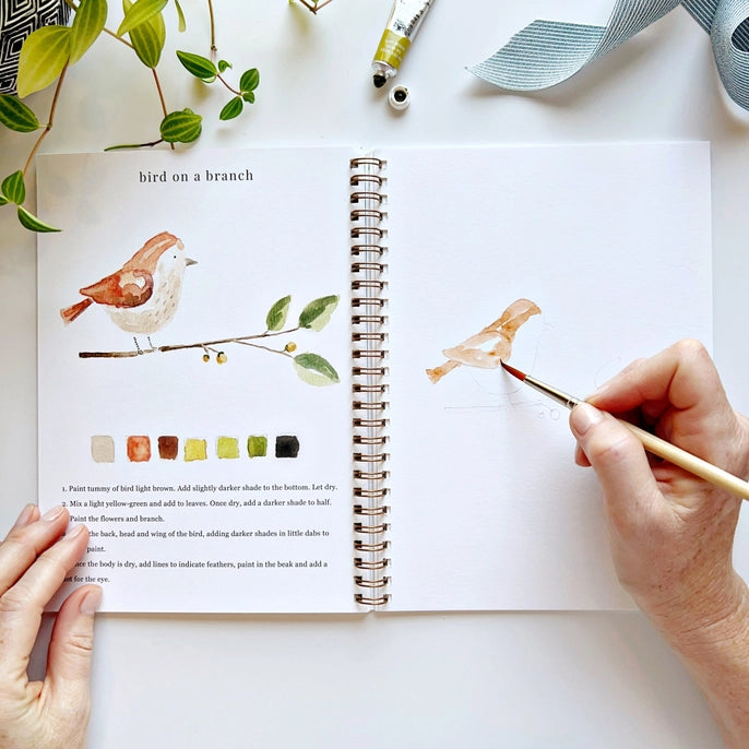 Emily Lex Studio | ANIMALS Watercolor Workbook