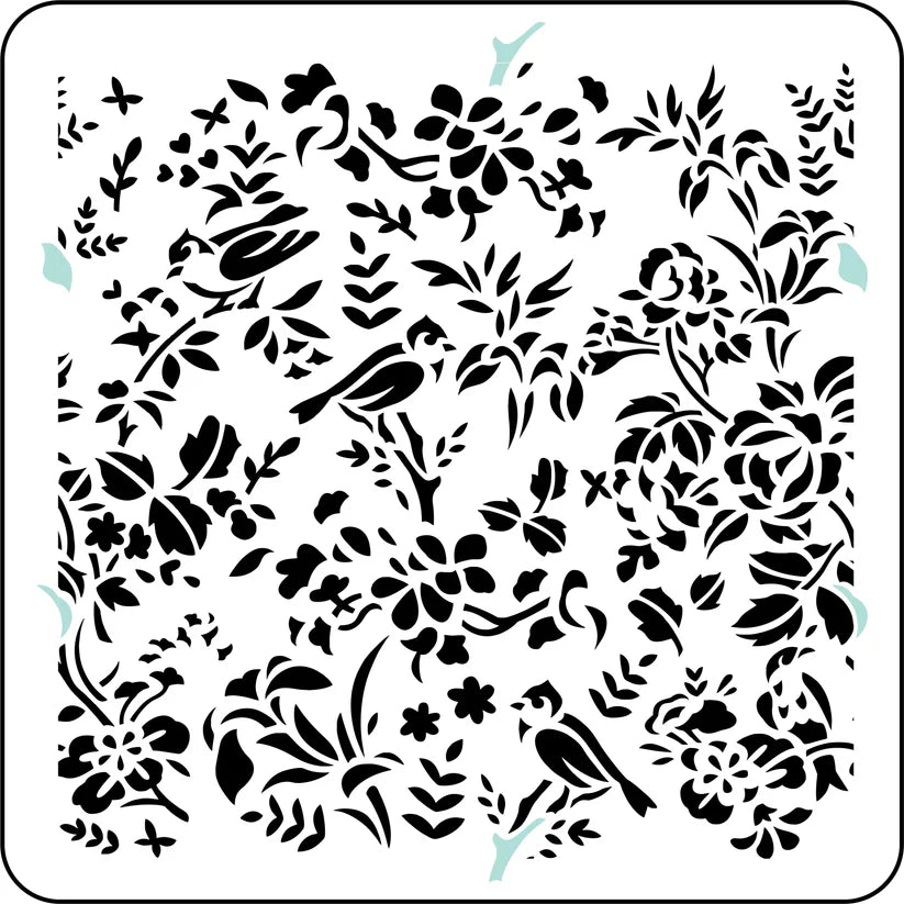 BIRD TOILE | JRV Stencils
