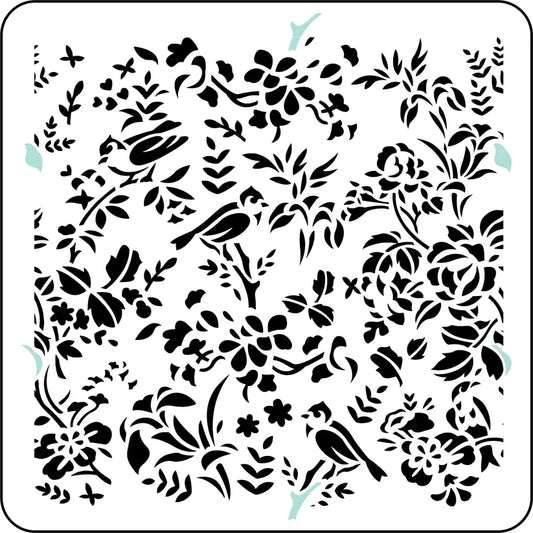 BIRD TOILE | JRV Stencils