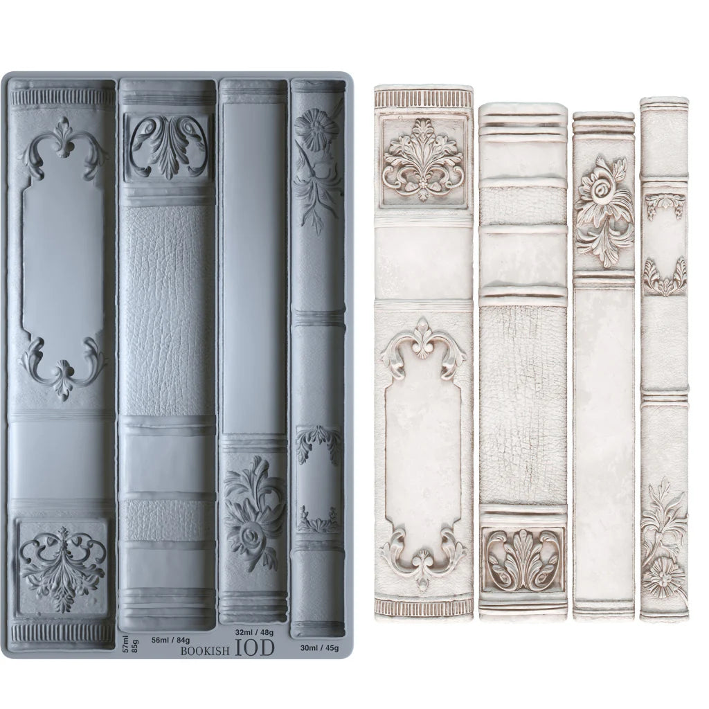 PRE-ORDER Mould | BOOKISH | IOD Iron Orchid Designs