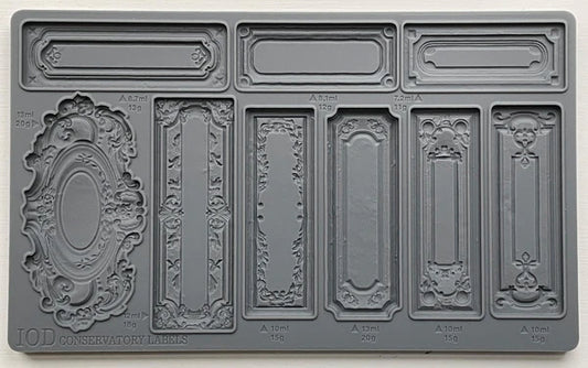 Mould | CONSERVATORY LABELS | IOD Iron Orchid Designs