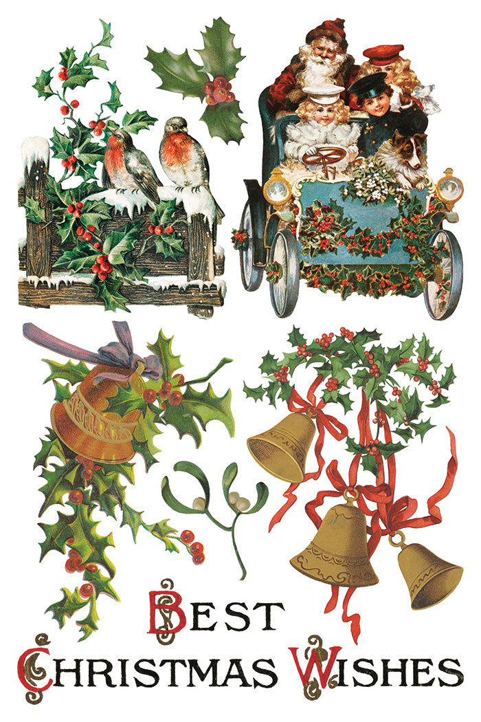 Transfer | CHRISTMAS JOY | IOD Iron Orchid Designs