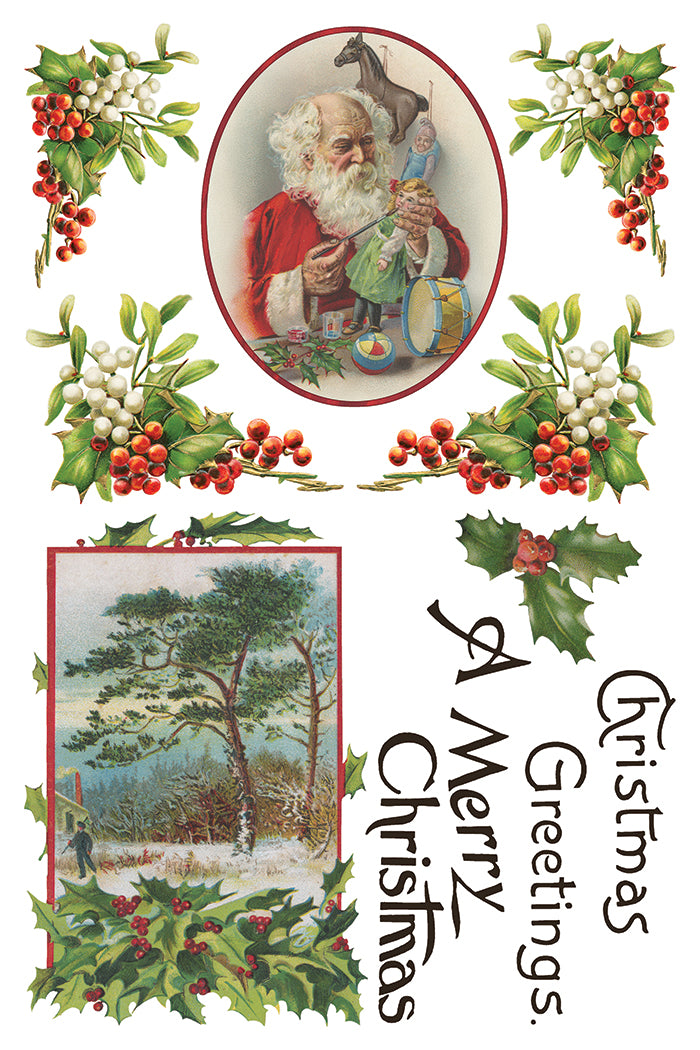 Transfer | CHRISTMAS JOY | IOD Iron Orchid Designs