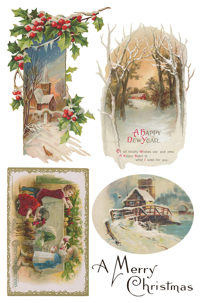 Transfer | CHRISTMAS JOY | IOD Iron Orchid Designs