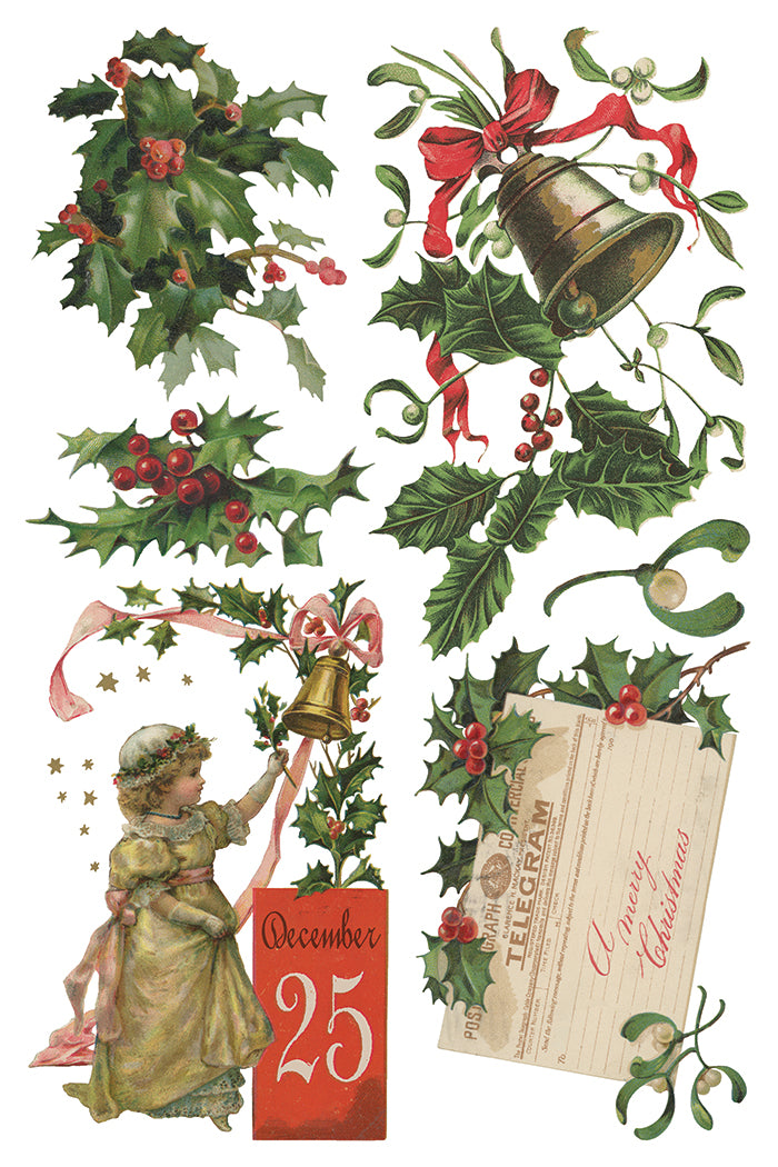 Transfer | CHRISTMAS JOY | IOD Iron Orchid Designs