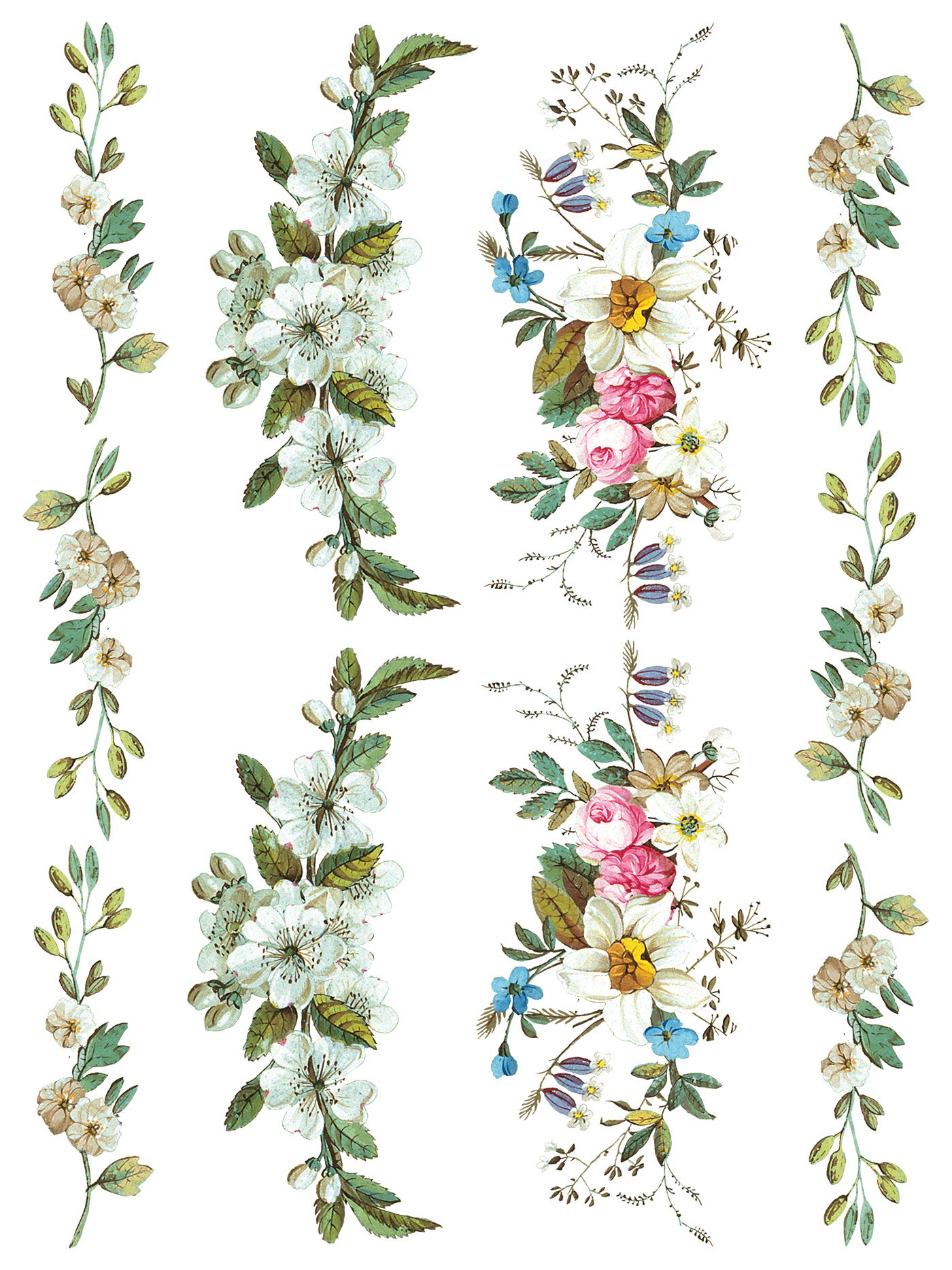 Transfer | LOST GARDEN | IOD Iron Orchid Designs