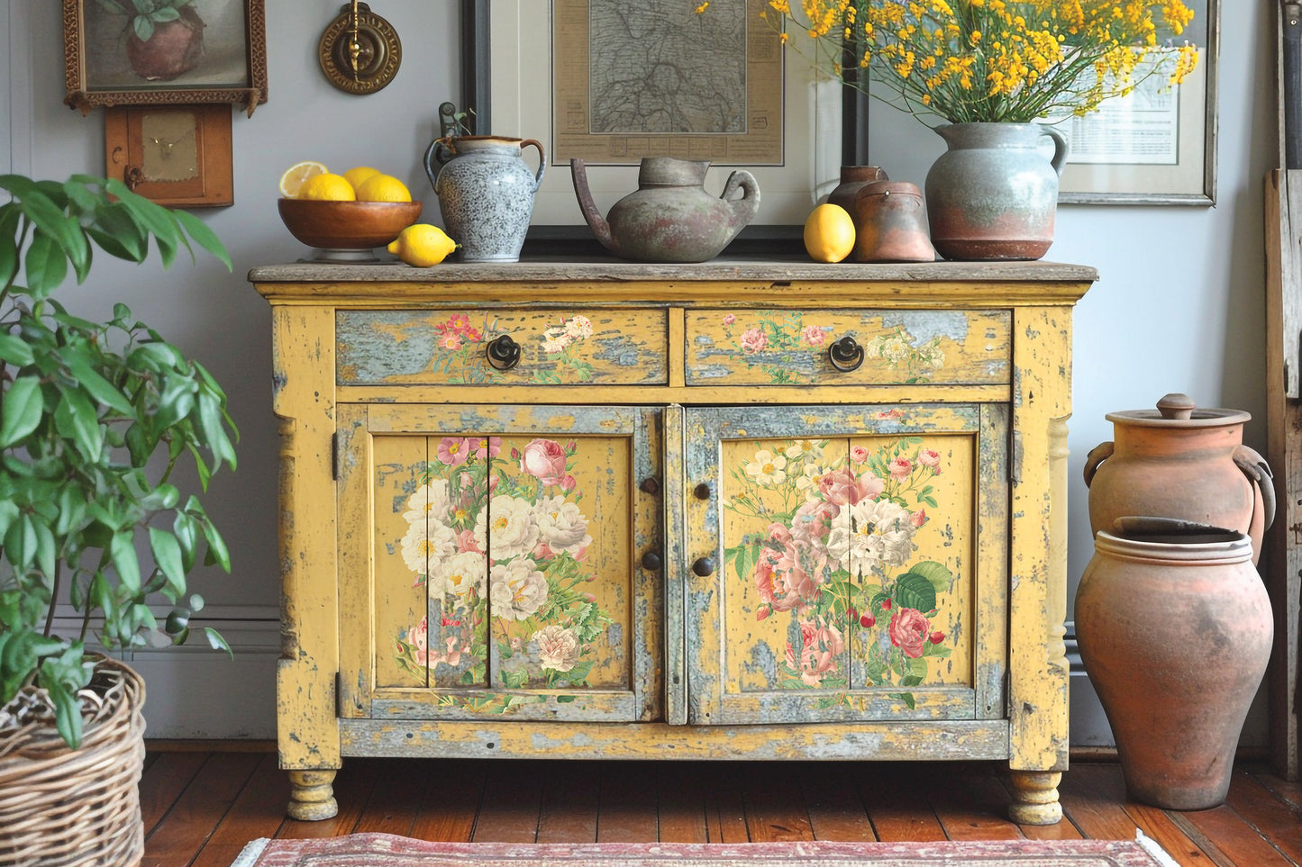 Transfer | ROSE BOTANICAL | IOD Iron Orchid Designs