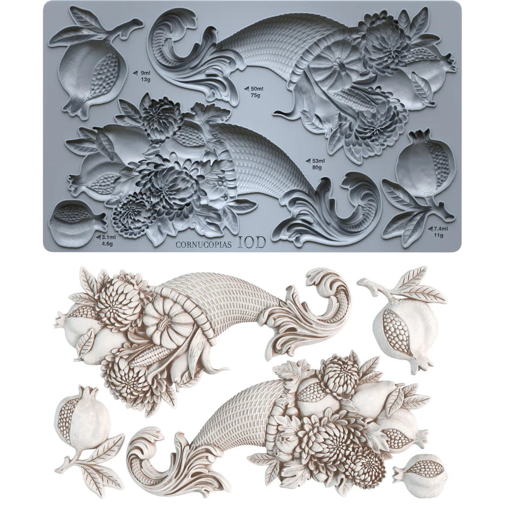 Mould | CORNUCOPIAS | IOD Iron Orchid Designs LIMITED EDITION