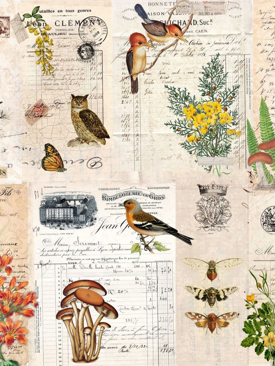 ROYCYCLED | Fall Botanical Project Blocks