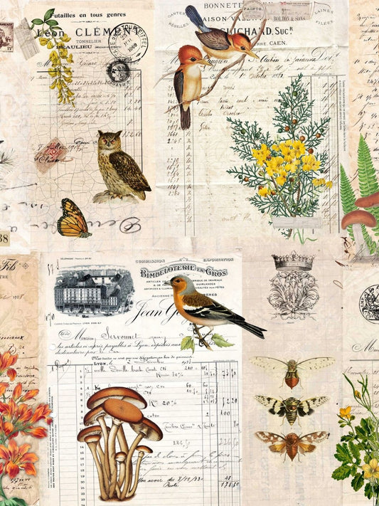 ROYCYCLED | Fall Botanical Project Blocks