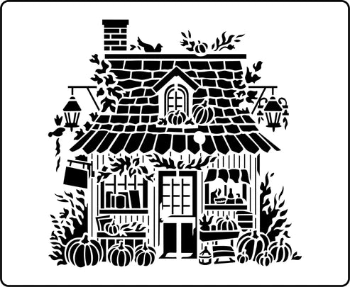 FALL COTTAGE| JRV Stencils