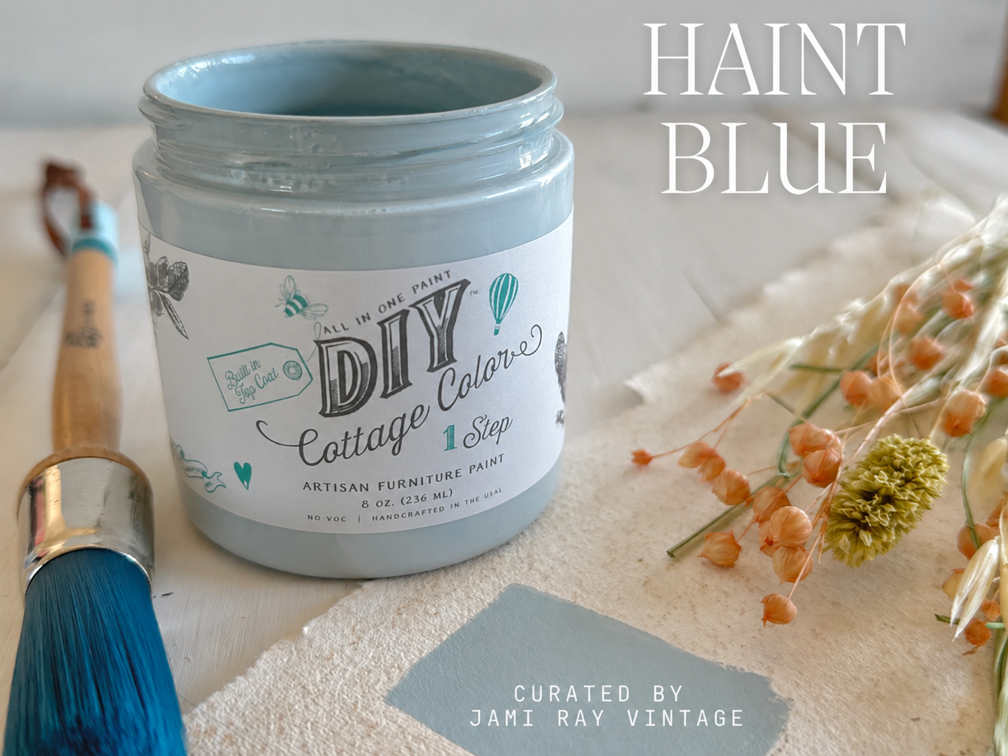 DIY Cottage Color Haint Blue