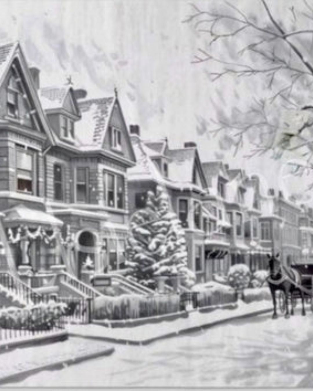 DECOPOSH | Holiday Lane Paintable