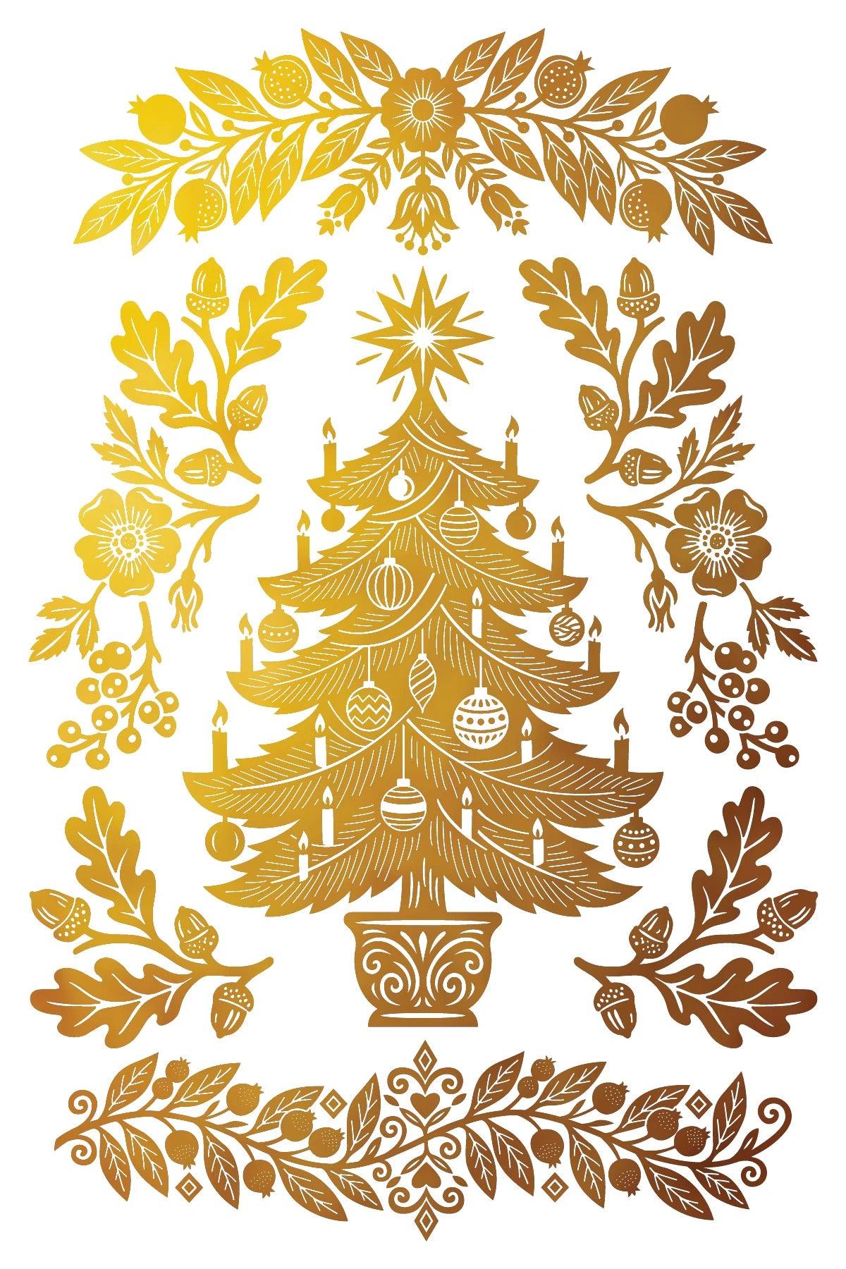 Gilded Transfer | ANGELS SING | IOD Iron Orchid Designs LIMITED EDITION