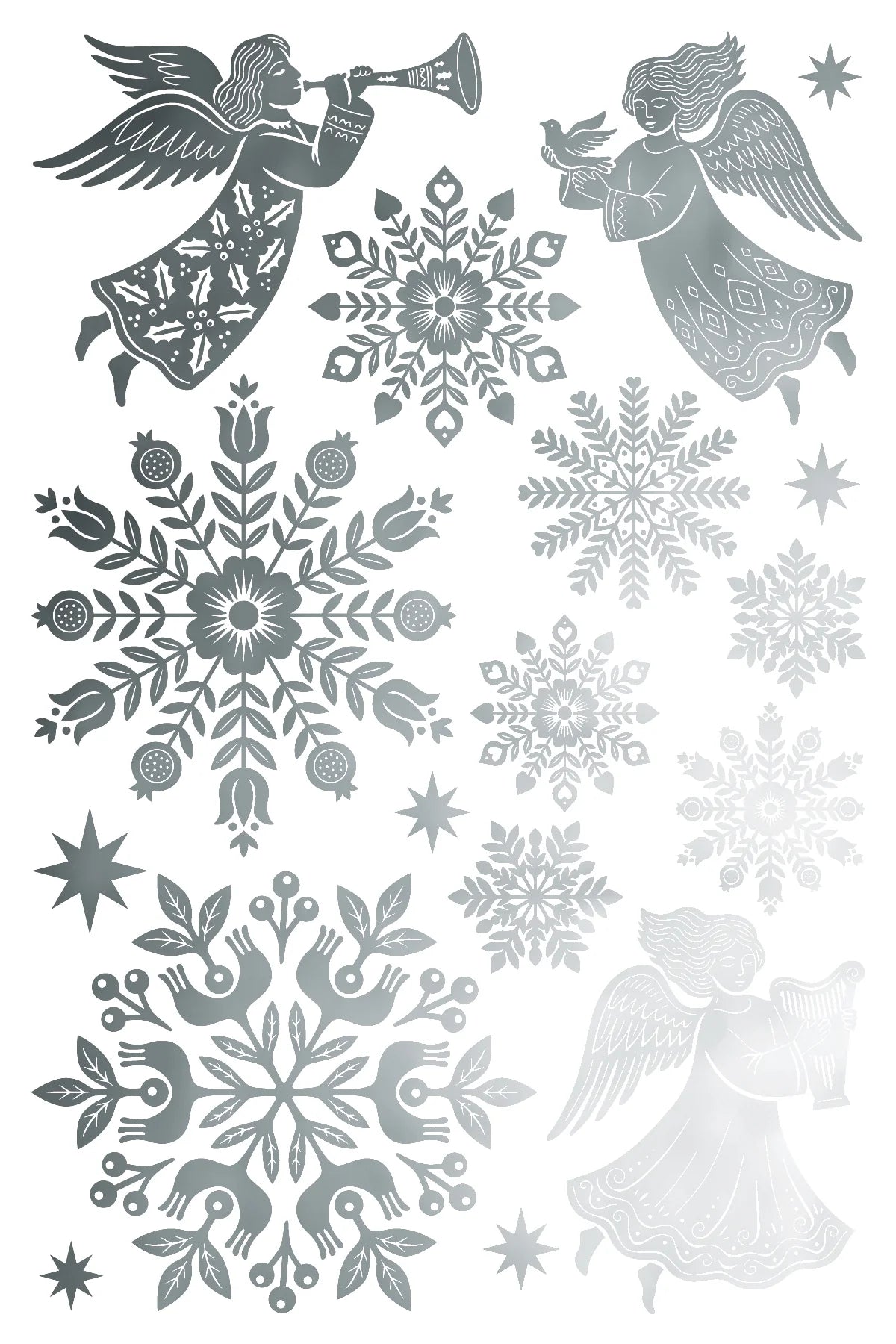 Gilded Transfer | ANGELS SING | IOD Iron Orchid Designs LIMITED EDITION