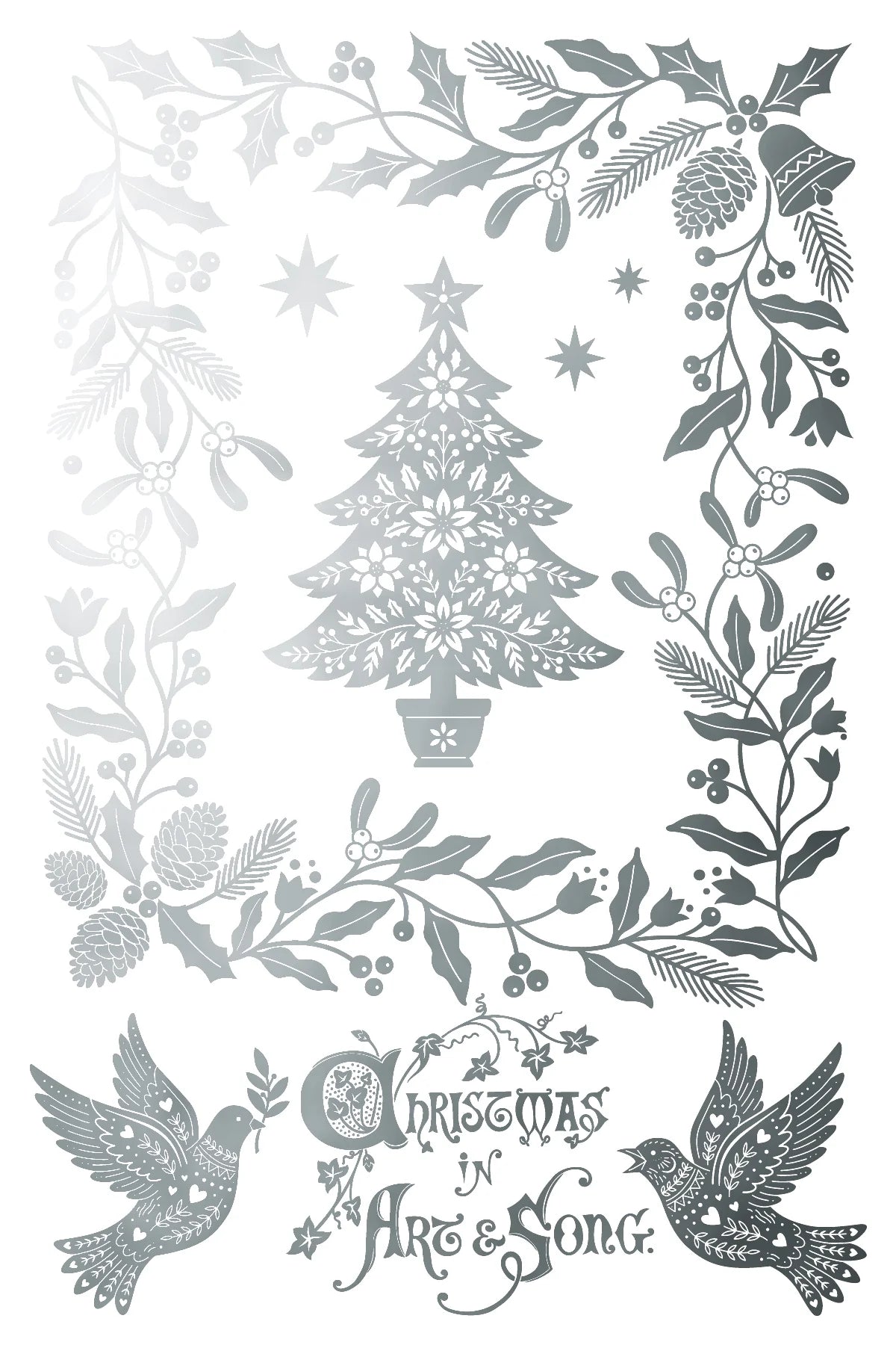 Gilded Transfer | ANGELS SING | IOD Iron Orchid Designs LIMITED EDITION