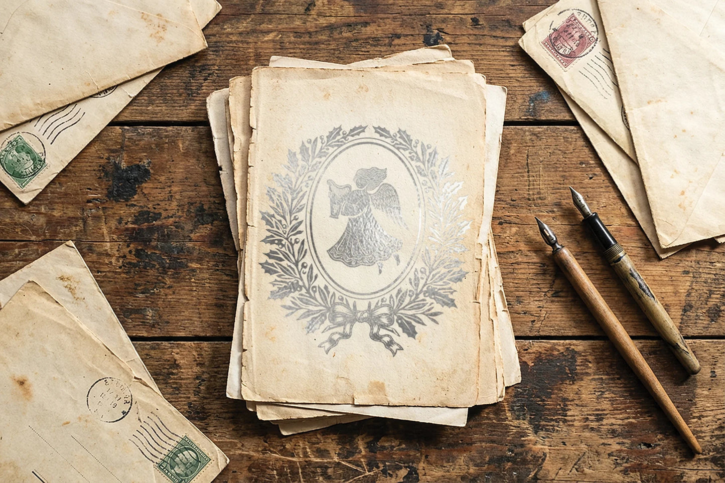 Gilded Transfer | ANGELS SING | IOD Iron Orchid Designs LIMITED EDITION