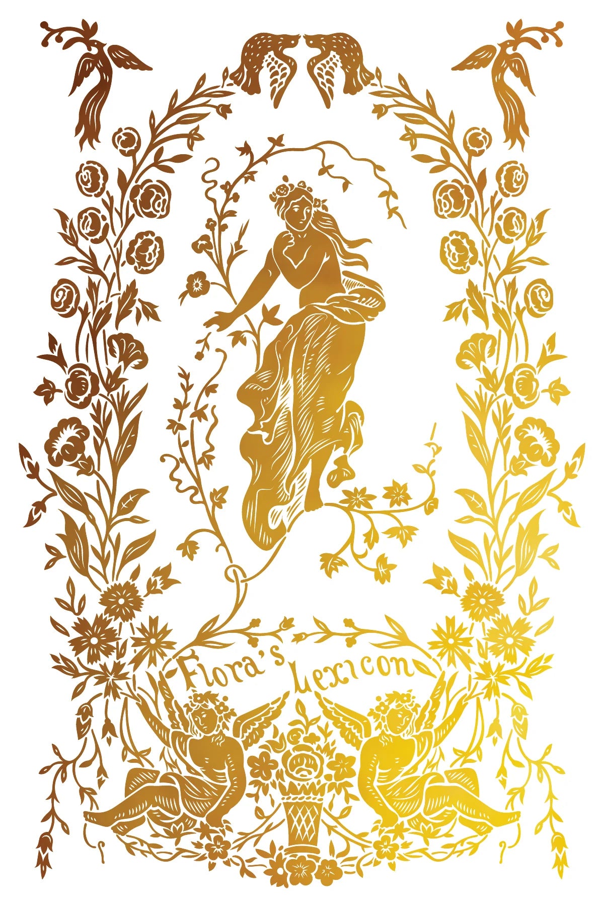 PRE-ORDER Gilded Transfer | ATHENAEUM | IOD Iron Orchid Designs