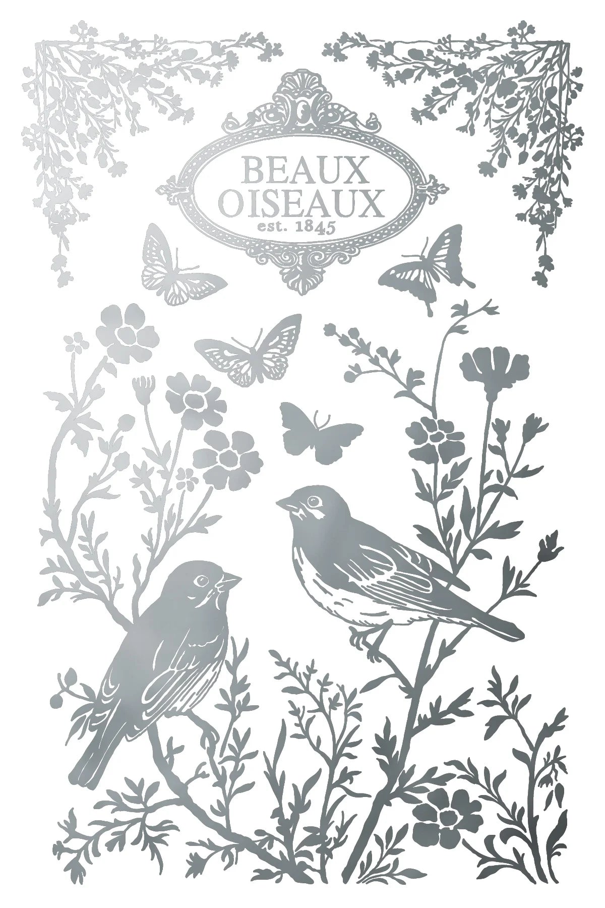 Gilded Transfer | PAPILLON | IOD Iron Orchid Designs