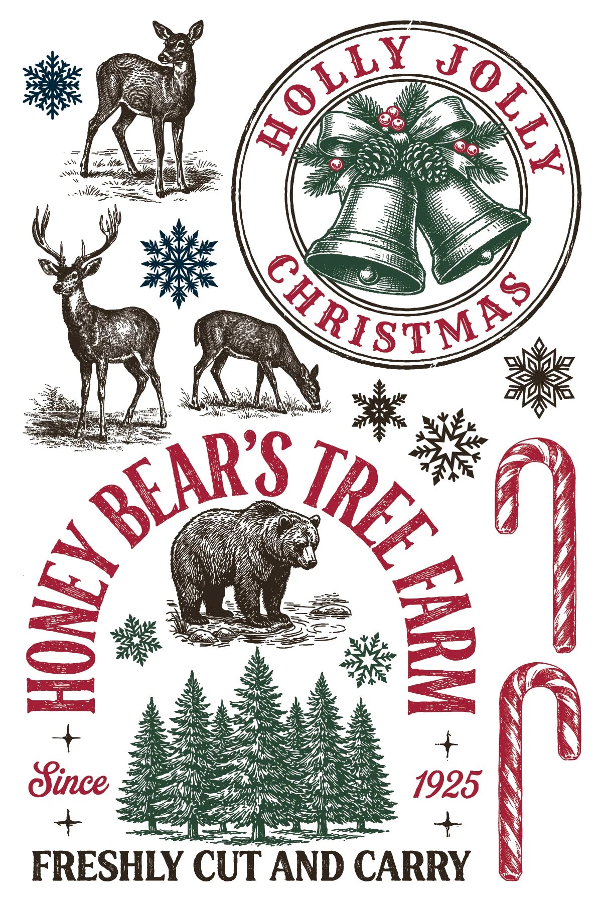 Paint Inlay | THE NORTH POLE CO | IOD Iron Orchid Designs LIMITED EDITION