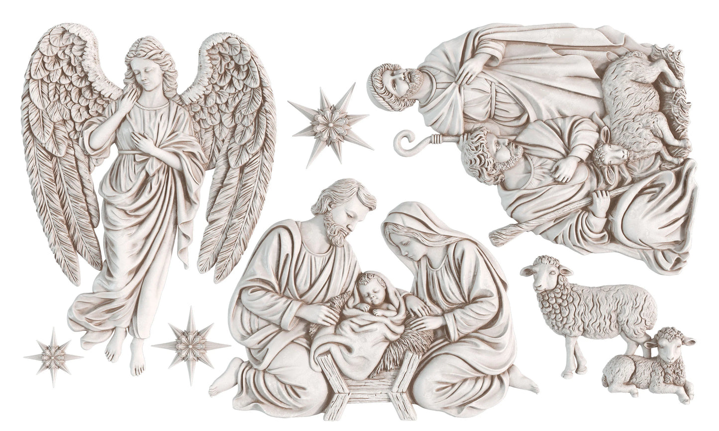 Mould | SILENT NIGHT | IOD Iron Orchid Designs LIMITED EDITION