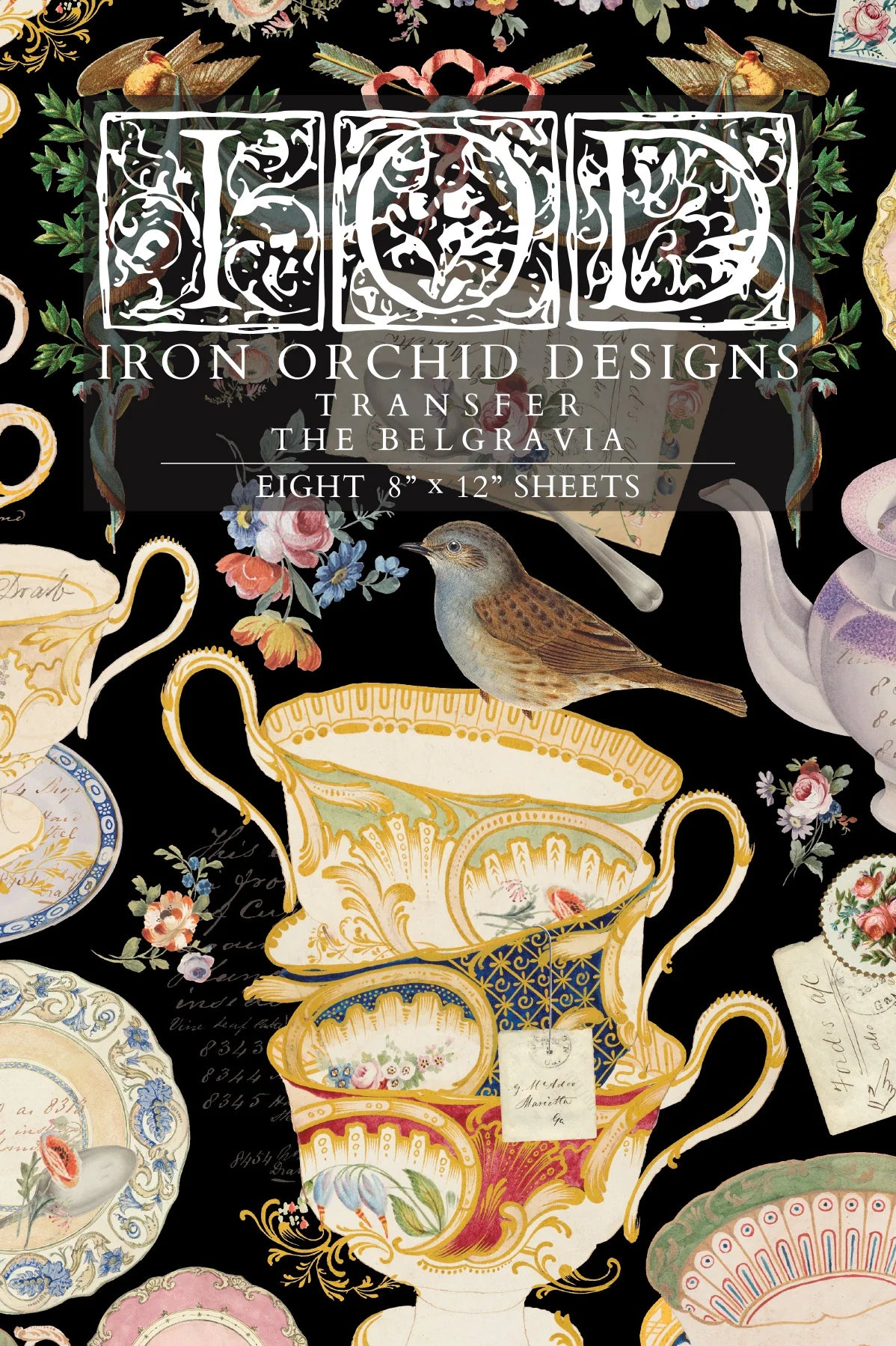 Transfer | THE BELGRAVIA | IOD Iron Orchid Designs