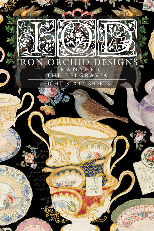 Transfer | THE BELGRAVIA | IOD Iron Orchid Designs