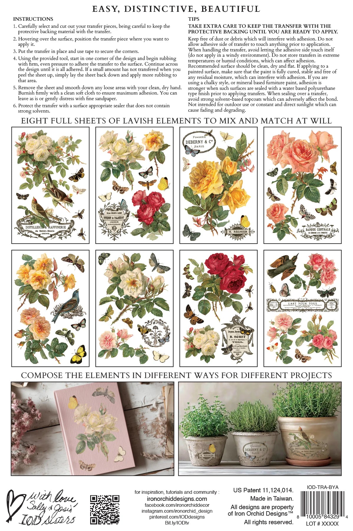 Transfer | BY ANY OTHER NAME | IOD Iron Orchid Designs
