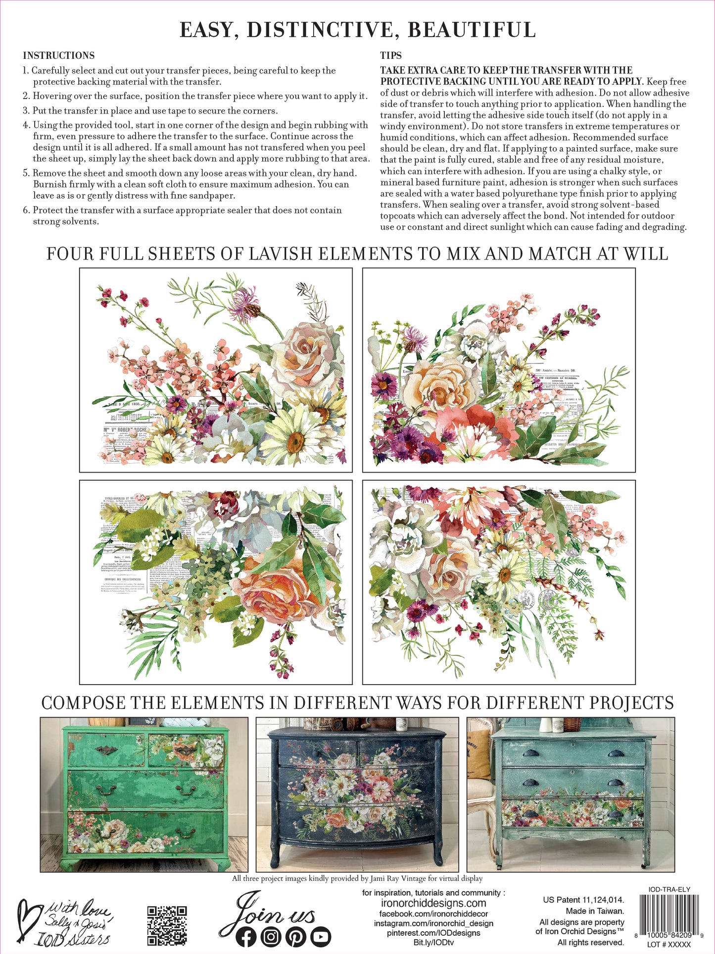 Transfer | ELYSIUM | IOD Iron Orchid Designs